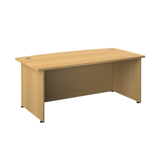 Avior Bow Fronted Executive Desk 2000x900x750mm Nova Oak KF821588