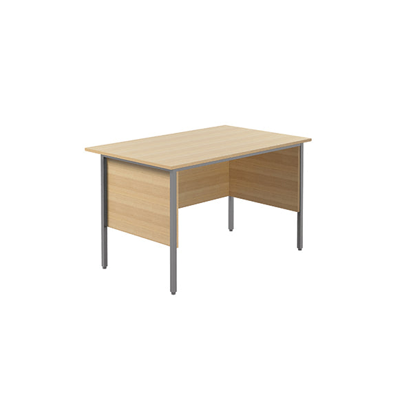Serrion Rectangular 4 Leg Desk 1200x750x730mm Ferrera Oak KF838368