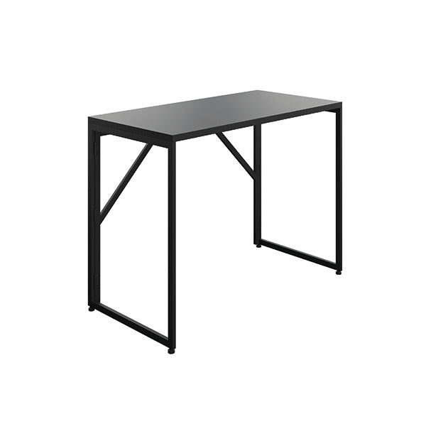 Jemini Folding Desk 1000x500x745mm Black/Black Leg KF90995