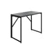 Jemini Folding Desk 1000x500x745mm Black/Black Leg KF90995