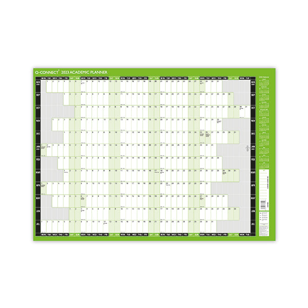 Q-Connect Academic Planner Mounted 2023-24 KFAYPM23