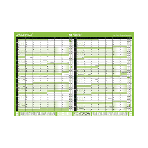 Q-Connect 16 Month Planner A2 2023-24 KFBPU223