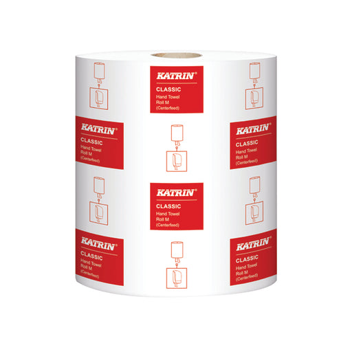 Katrin Classic Hand Towel Roll 2-Ply White (Pack of 6) 481911