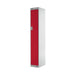 Express Standard Locker 1 Door 300x300x1800mm Red Deep MC00138