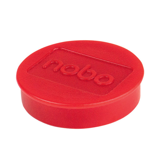 Nobo Whiteboard Magnets 38mm Red (Pack of 10) 915314