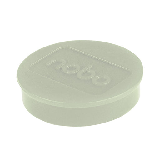 Nobo Whiteboard Magnets 38mm White (Pack of 10) 1915315