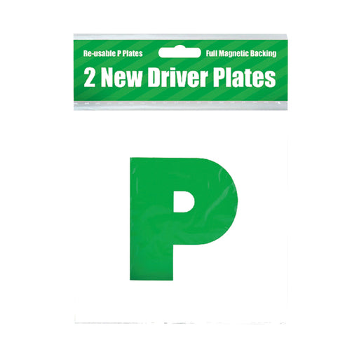 2 Magnetic P Plates (Pack of 10) C399