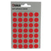 Blick Coloured Labels in Bags Round 13mm Dia 140 Per Bag Red (Pack of 2800) RS004554