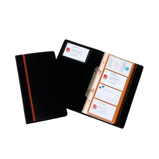 Rexel Professional Business Card Book Black 2101131