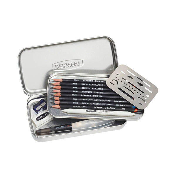 Derwent Line and Wash Sketching Set 2302162