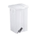 Pedal Bin 50 Litre White (W325 x D245 x H570mm, shock resistant plastic) 312252