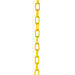 Plastic Chain 10mm Short Link 25 Metre Yellow 328275