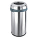 Open Top Bullet Bin 60 Litre Silver 380856
