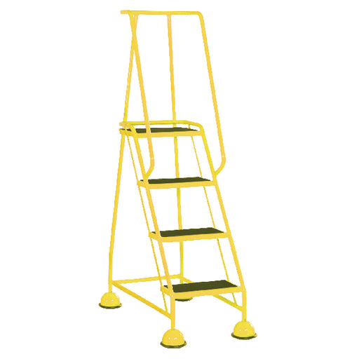 Yellow 4 Tread Step Ladder (Load capacity: 125kg) 385141