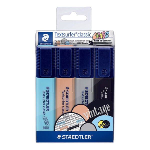 Staedtler Textsurfer Classic Highlighters (Pack of 4) 364 CWP4