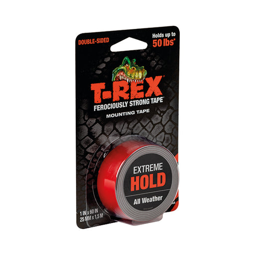 T-Rex Mounting Tape Extreme Hold All Weather Clear (Pack of 6) 285665
