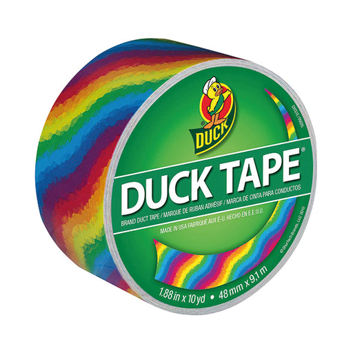 Ducktape Coloured Tape 48mmx9.1m Rainbow (Pack of 6) 281496