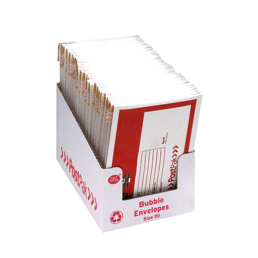 Postpak Size 00 Bubble Envelope (Pack of 200) 41628