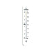 Wallace Cameron Wall Thermometer with Regulation Temperatures 4830007