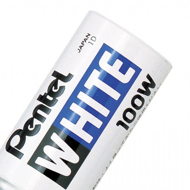 Pentel White Medium Paint Markers, Packung mit 12