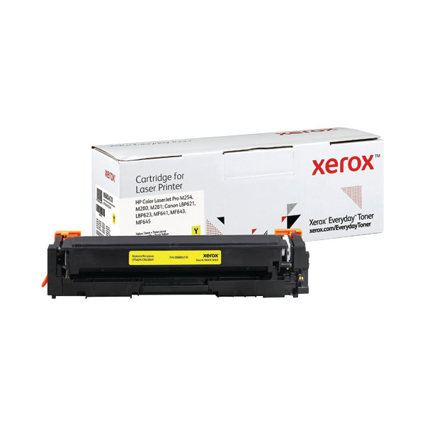 Xerox Everyday Replacement For CF542A/CRG-054Y Laser Toner Yellow 006R04178