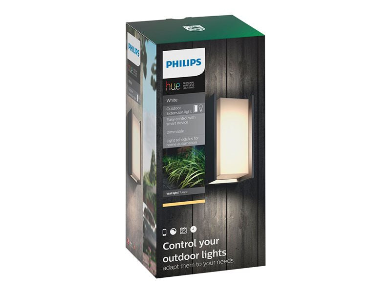 Philips Hue Turaco White LED Smart Outdoor Wall Light