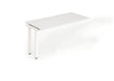 Evolve Plus 1200mm Single Row Extension Kit White Top White Frame BE316