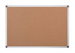 Best Value Bi Office Cork Noticeboard 2 Sided 900 x 600mm