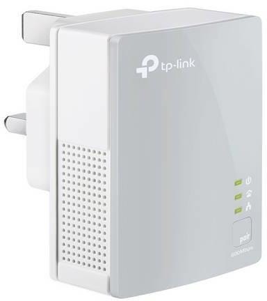 TP-Link TL-PA4010KIT Nano AV600 Powerline Adapter Starter Kit, Up to 300 m range, No Configuration Required, UK Plug