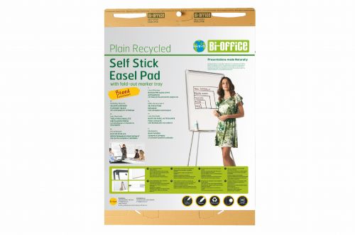 Best Value Bi-Office Earth-It Plain Recycling Self Stick Pad