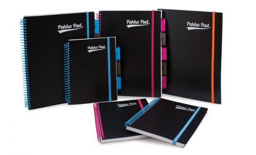 Best Value Pukka Neon Project Book A4 Assorted PK3