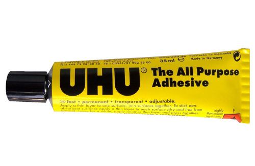 Best Value UHU All Purpose Adhesive 35ml Blister (Pack 10)