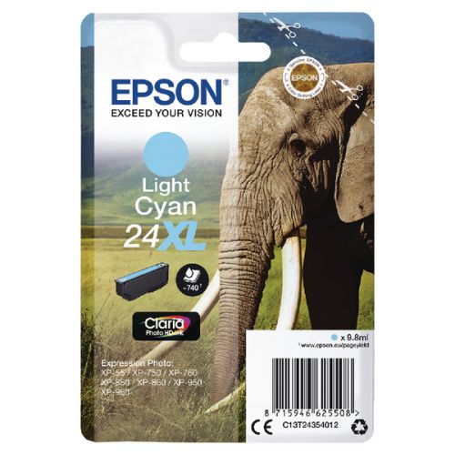Best Value Epson XP750/XP850 Light Cyan Ink Cartridge 9.8