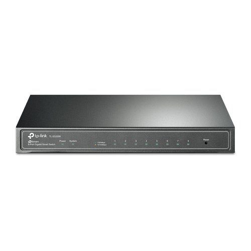 TP-Link JetStream 8-Port Gigabit Smart Switch with 4-Port PoE Plus