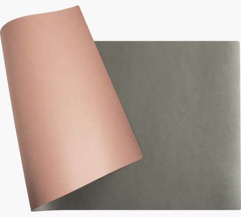 Exacompta Home Office Desk Mats 43x90cm Nude/Grey 29163E