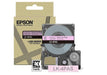 Epson LK-4PAS Gray on Soft Pink Tape Cartridge 12mm - C53S672103