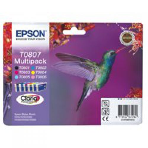 Best Value Epson Stylus Phto R265 Multi-Pk 6 Inks
