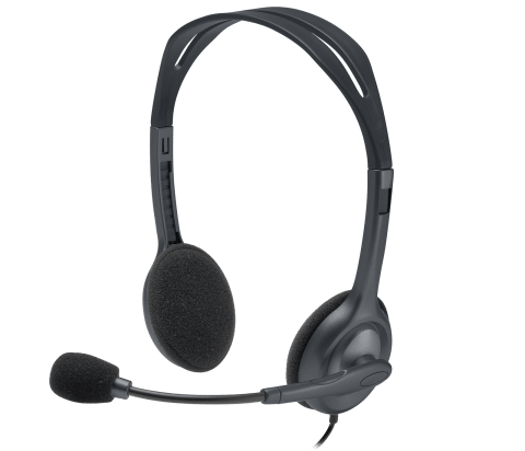 Logitech H111 - Headset - on-ear - wired - 3.5 mm jack