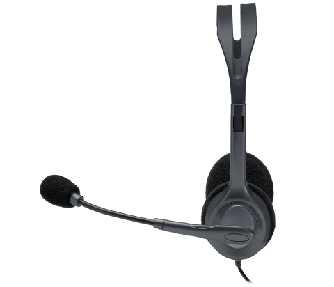 Logitech H111 - Headset - on-ear - wired - 3.5 mm jack
