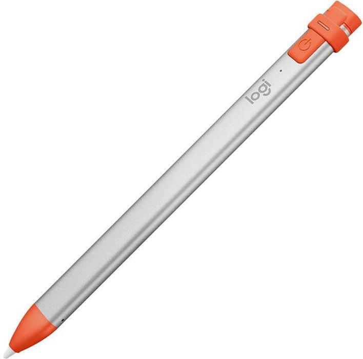 Logitech Crayon Digital Pencil for iPad - Silver & Orange
