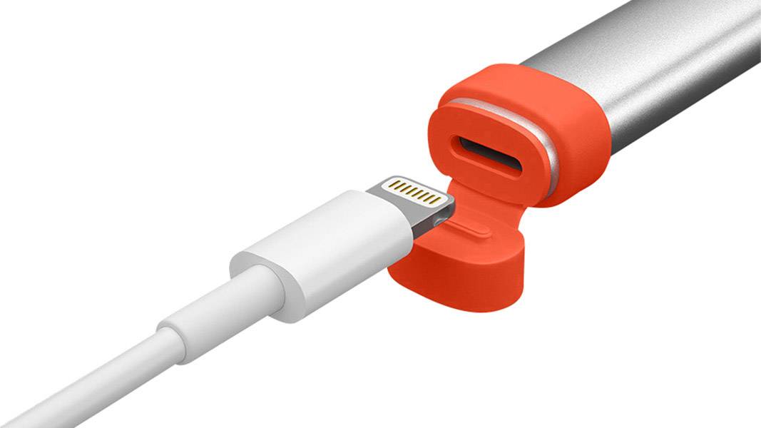 Logitech Crayon Digital Pencil for iPad - Silver & Orange