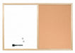 Best Value Bi-Office Combo Board Pine Frame 900mm X 600mm