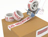 Best Value Value Fragile Printed Tape 48mmx66m Red/White PK6